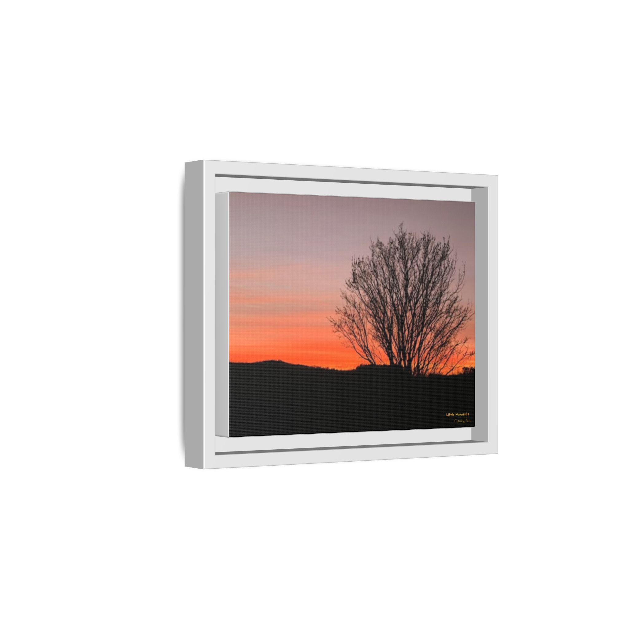7301885164359091146_2048.jpeg Appalachian Red Sky3 — Matte Framed Canvas Wall Art