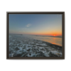 Rolling Sunset Waves Canvas Print — Ocean Waves Wall Art