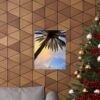 Florida Life series 2 Matte Poster — Tropical Sky Vertical Wall Art