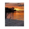 Evening Pier 2 Poster — Matte Vertical Wall Art