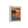 Evening Pier 2 Matte Canvas - Sunset Fishing Dock Wall Art