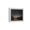 Calm Lake Sunset Matte Canvas Framed Print — Tranquil Nature Wall Art