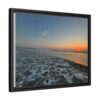 Rolling Sunset Waves Canvas Print — Ocean Waves Wall Art