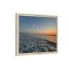 Rolling Sunset Waves Canvas Print — Ocean Waves Wall Art