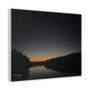 9600011579869136341_2048.jpeg Calm Lake sunset Matte Canvas Print — Tranquil Nature Wall Art