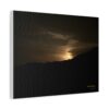 9702490347727127266_2048.jpeg Moon Glow Ridge Canvas Print — Moody Golden Dusk Wall Art