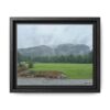 9723616371230534469_2048.jpeg Framed Matte Canvas Print — Misty Mountain Landscape