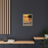Evening Pier Matte Canvas Print — Framed Wall Art